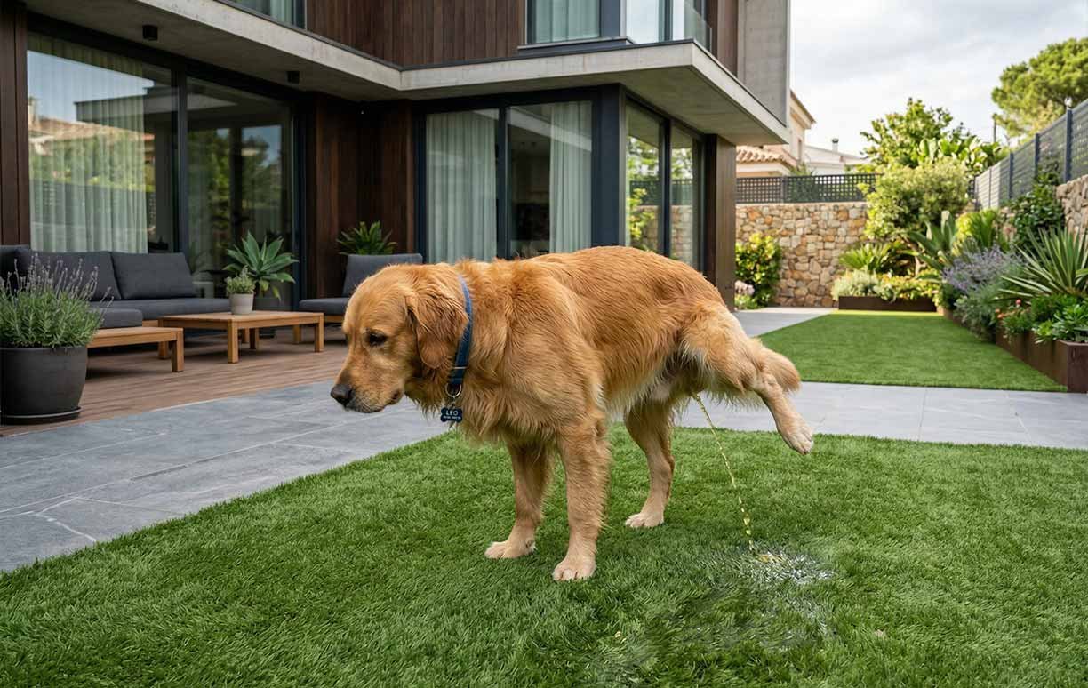 como-limpiar-el-cesped-artificial-de-pipi-de-perro